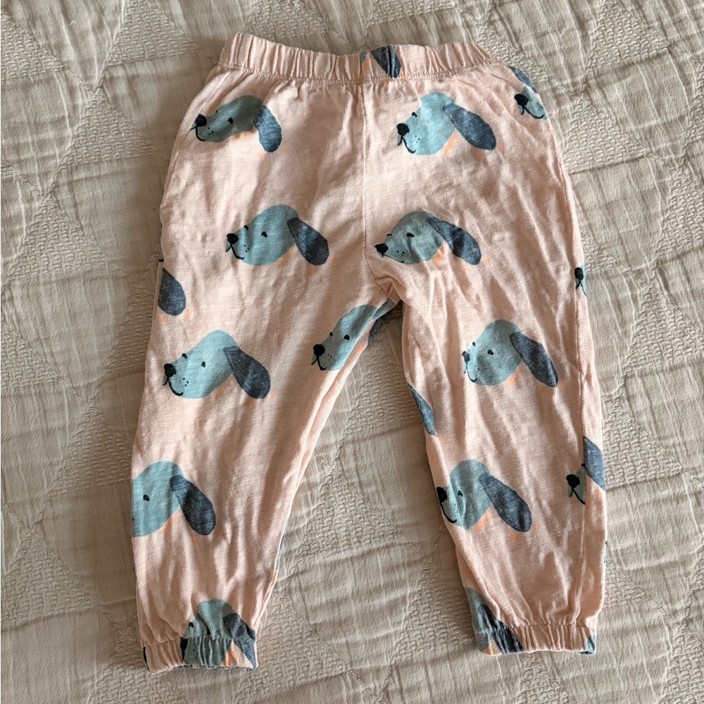 Zara dog print pants
